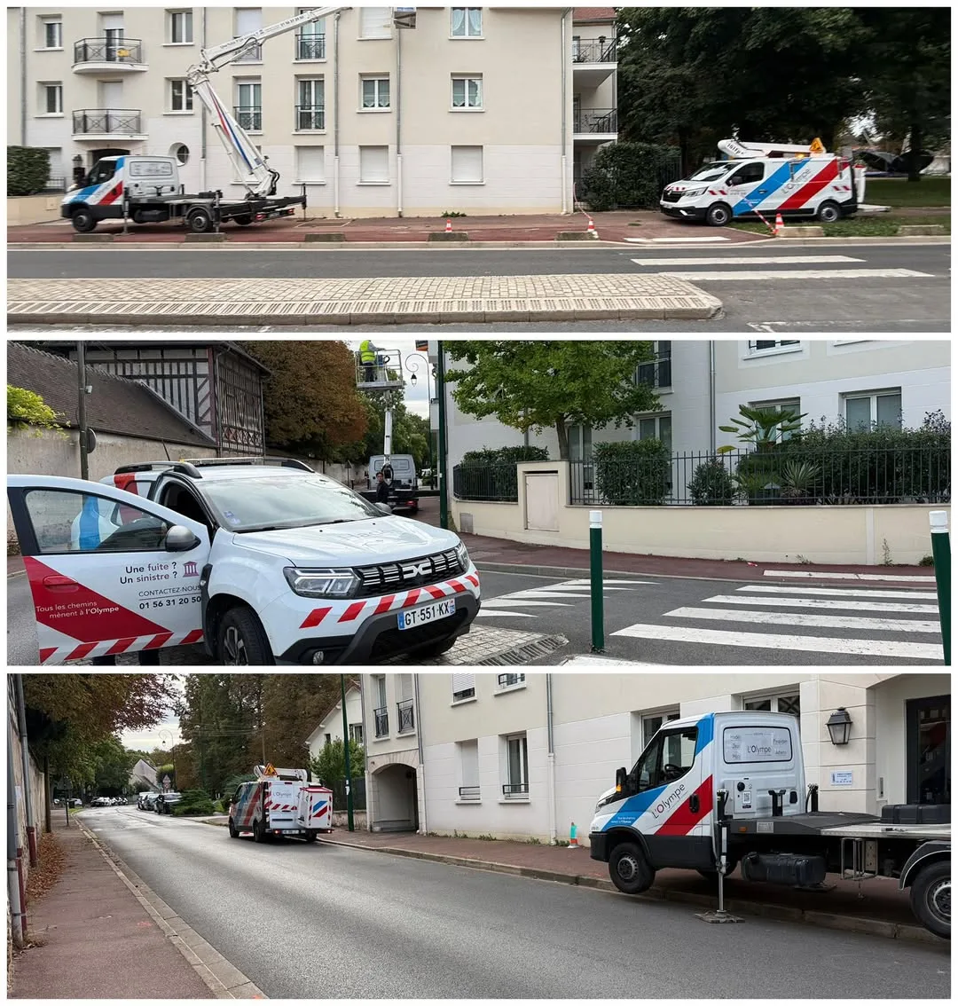 Moyens d’accès en copropriété - intervention L’Olympe