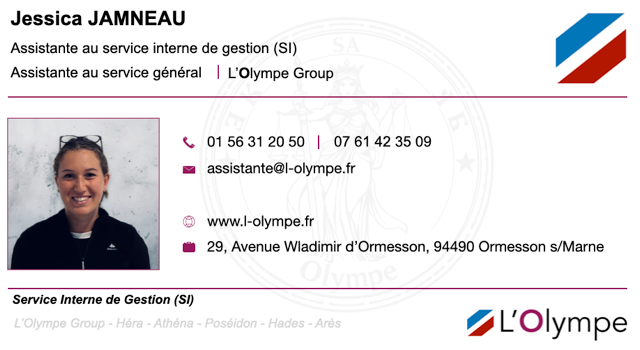 Assistante au service interne
